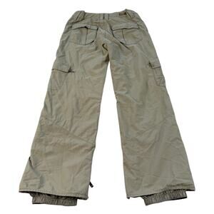 Empyre Snowboard Mens Medium Pants 10,000 MM Waterproofing Ski Snow Cargo Beige